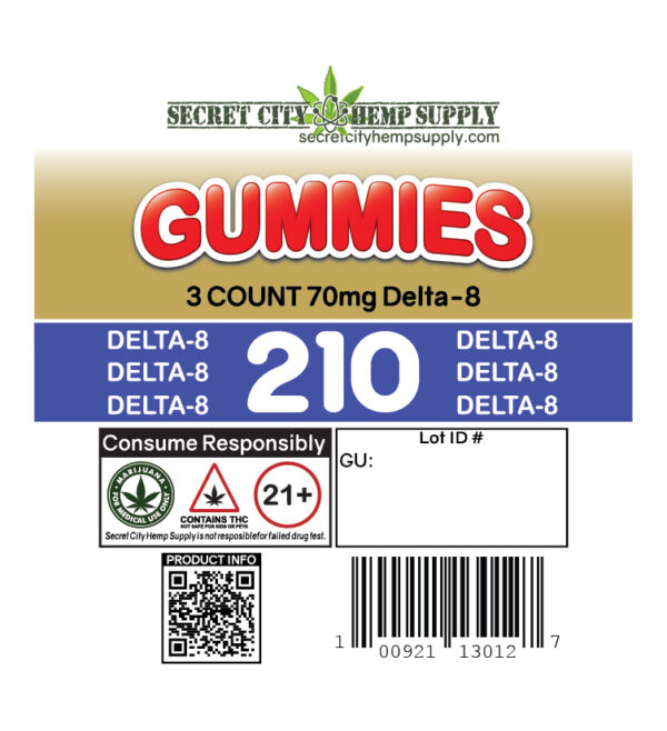 200MG Delta 8 Gummies