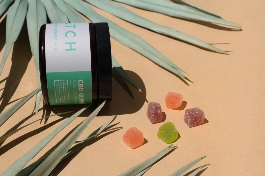 Hemp Shop gummies come in many different flavors.